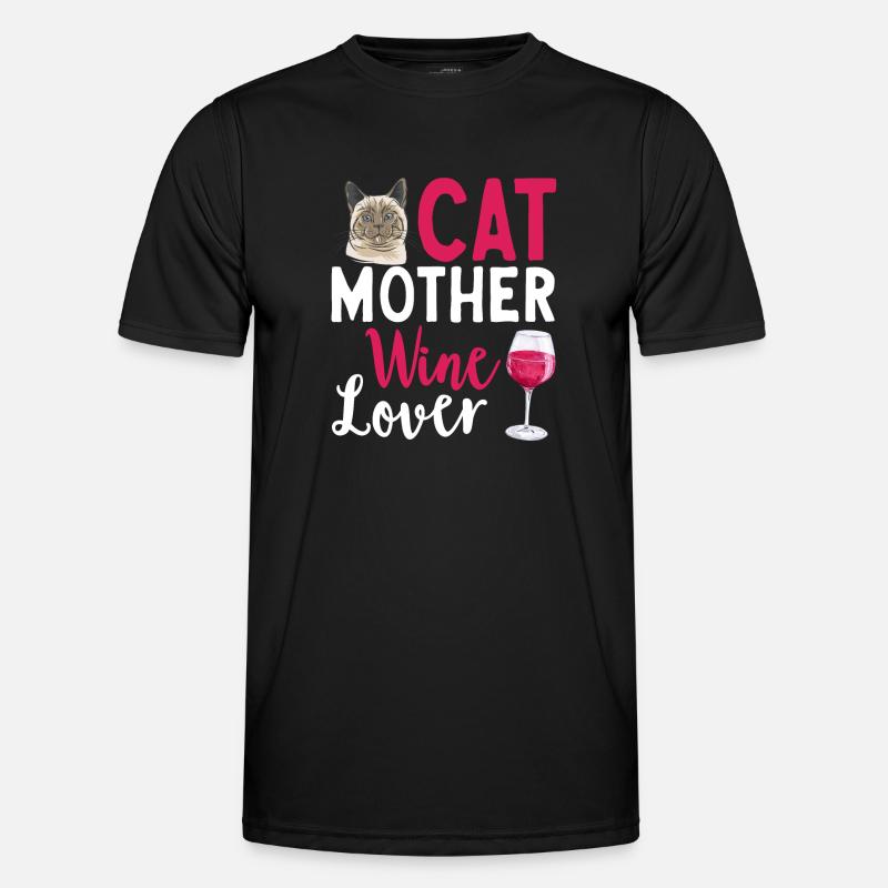 Siamese Cat Siamese Cat - Men's Functional T-Shirt - black
