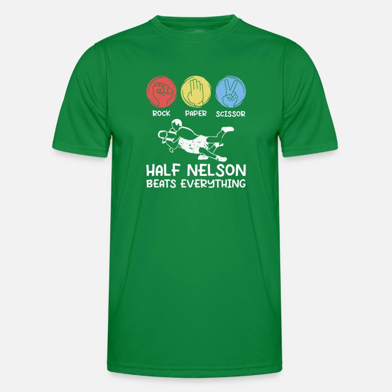 Stein, Papier, Schere Männer Funktions-T-Shirt