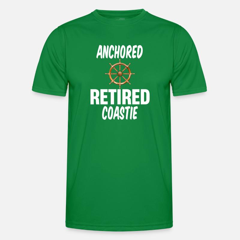 Force armée de la Garde côtière à la retraite T-shirt sport Homme