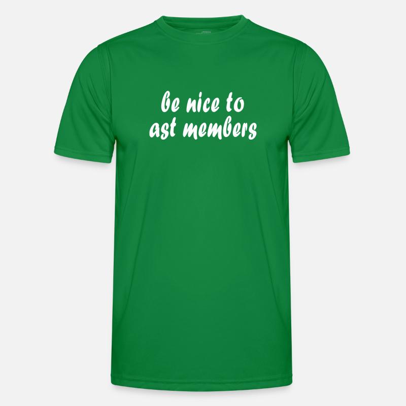 Be Nice To Cast Members Men's Functional T-Shirt