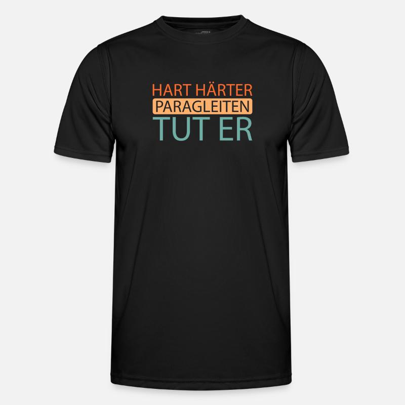 Paragleiter Paragleiten Männer Funktions-T-Shirt