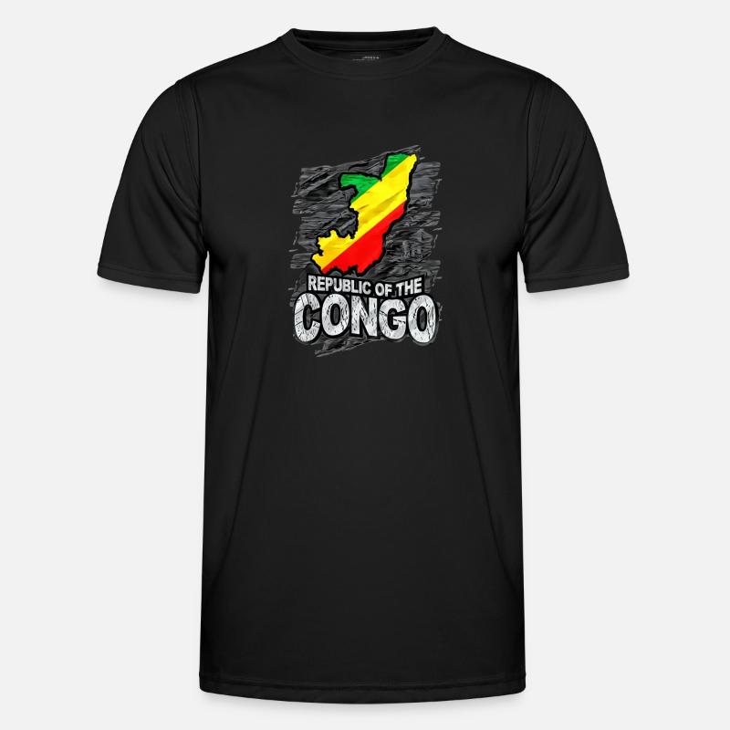 Kongo Männer Funktions-T-Shirt