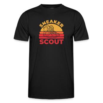 Baskets - T-shirt sport Homme - noir - Devant - AI Model Male 178 dark (178cm)
