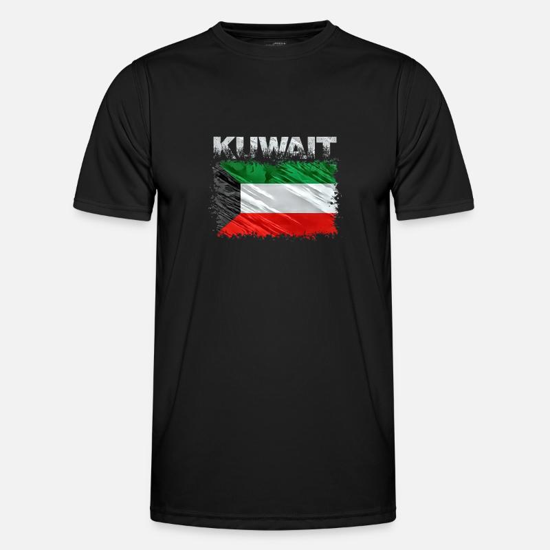 Kuwait - Men's Functional T-Shirt - black