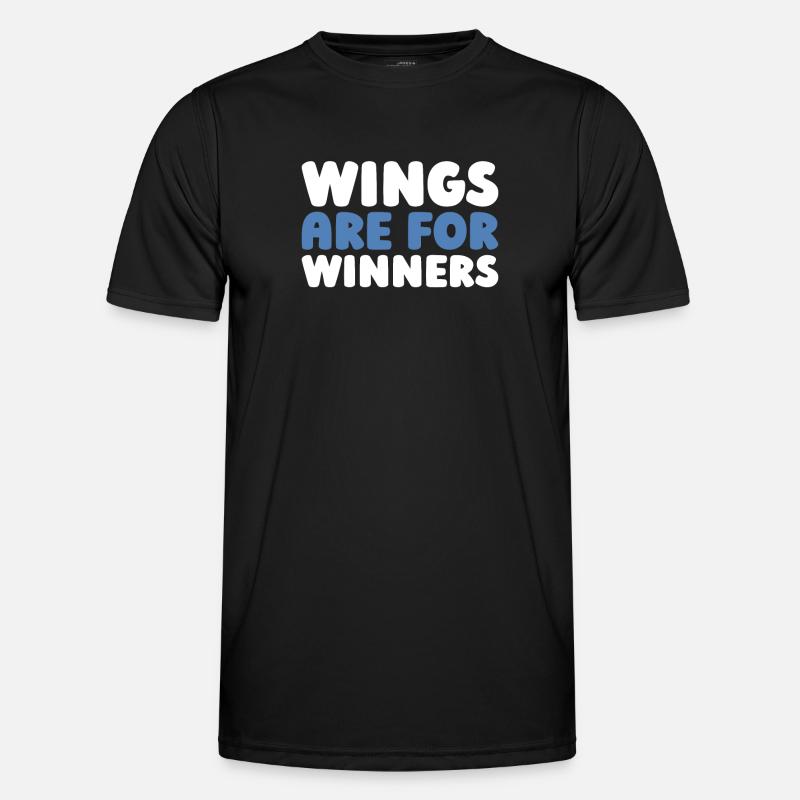 Paramotor paragliding - Men's Functional T-Shirt - black