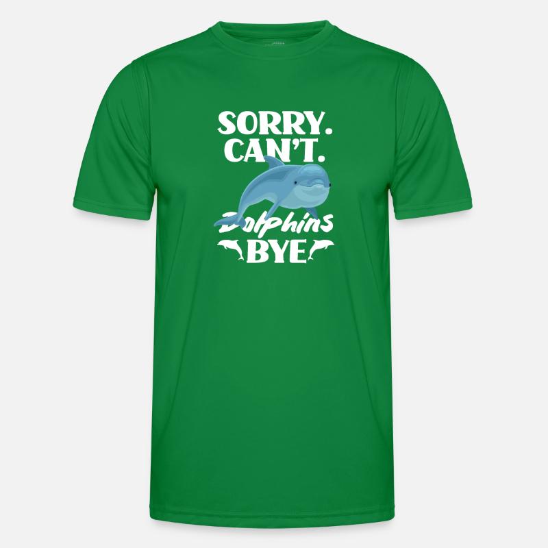 Sorry. Can't. Dolphins Bye Men's Functional T-Shirt