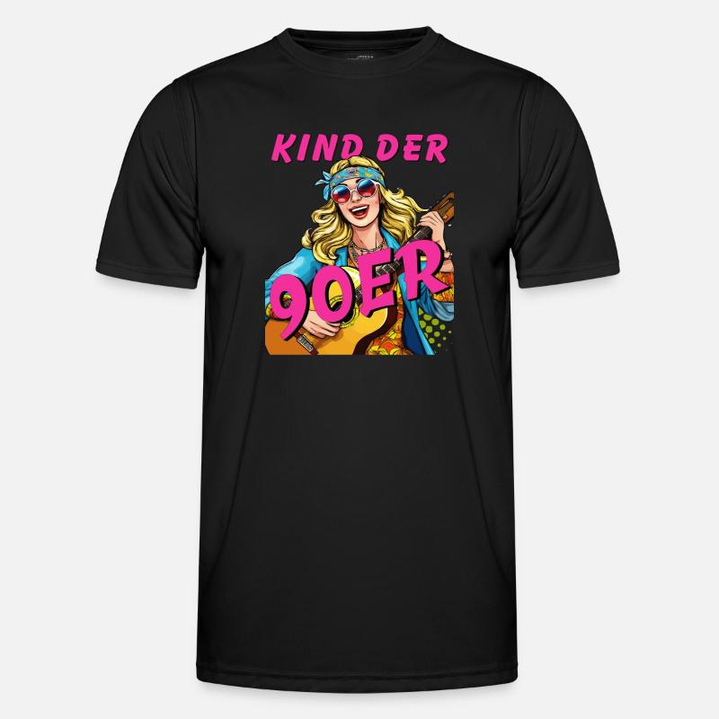 FRAU KIND DER 90er Männer Funktions-T-Shirt