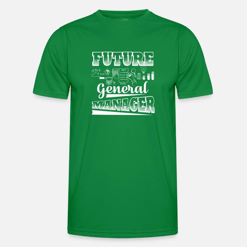 General Manager Future General Manager Men's Functional T-Shirt