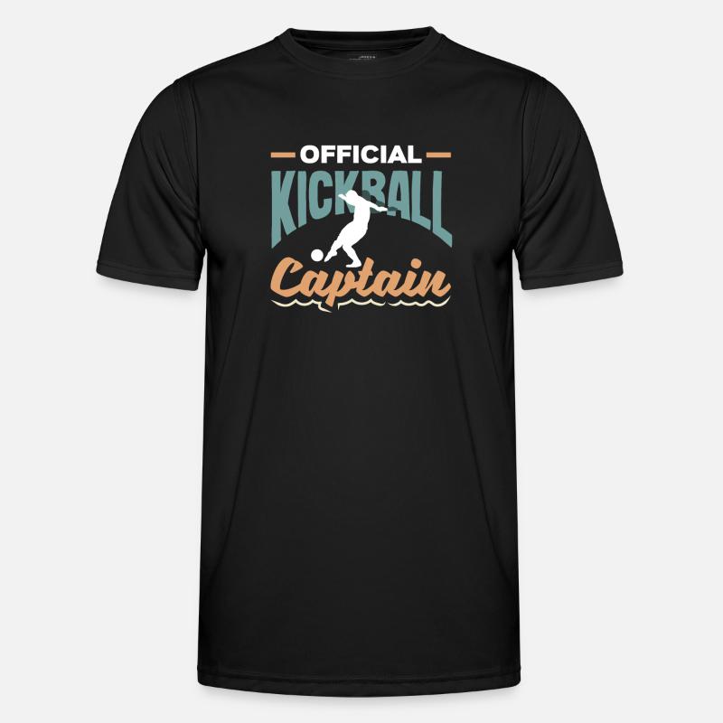 Kickball Player Legend - Men's Functional T-Shirt - black