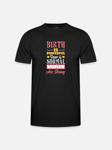 Doula Gift Doula Doulas - Men's Functional T-Shirt - black
