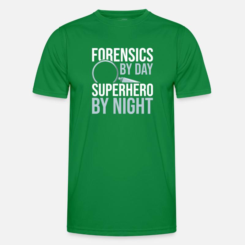 Forensik Forensiker Männer Funktions-T-Shirt