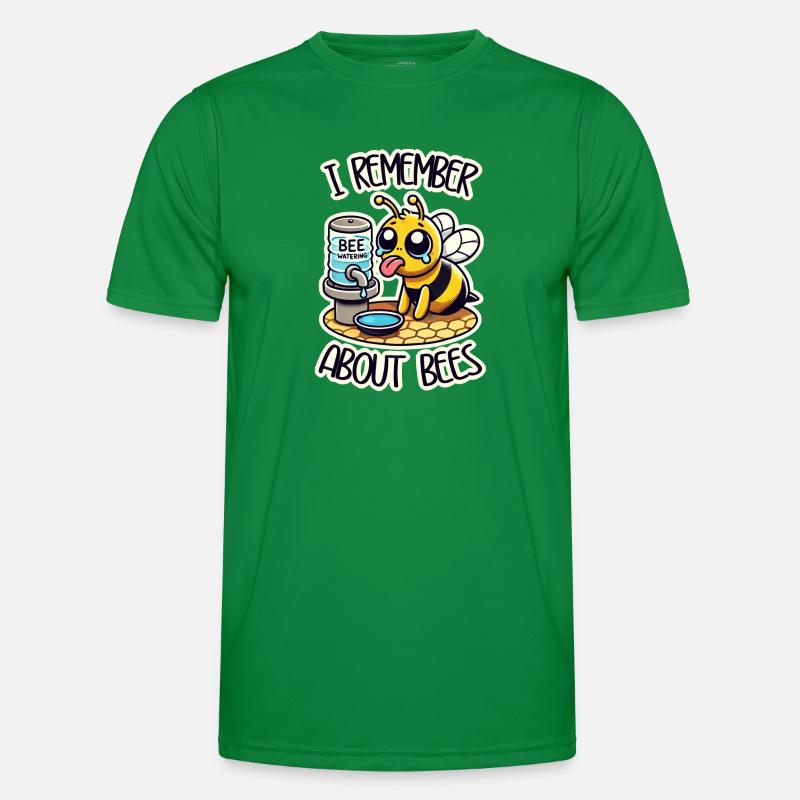 I Remember About Bees - Save the Bees / Bees lover Men's Functional T-Shirt
