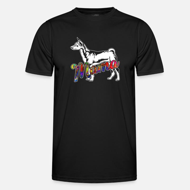 Basenji Basenji Mama - Men's Functional T-Shirt - black