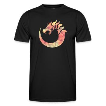 Dungeons Dragon Magic Dungeon - Männer Funktions-T-Shirt - Schwarz - Vorne - AI Model Male 178 dark (178cm)