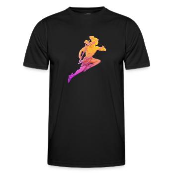 Ancient God Greek From My Head Mythology - Men's Functional T-Shirt - black - Front - AI Model Male 178 dark (178cm)
