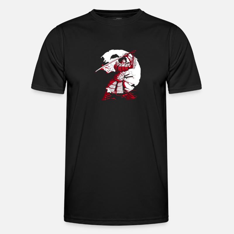 Kanji Japan Katana Sword Ninja Samurai - Men's Functional T-Shirt - black