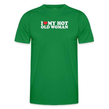 Petite amie Petite amie Relation Couple Amour Couple - T-shirt sport Homme - vert - Devant - AI Model Male 178 dark (178cm)