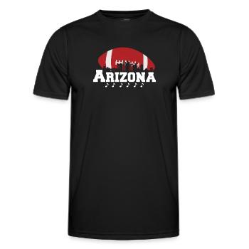 Arizona State Sedona Phoenix Grand Canyon AZ - Men's Functional T-Shirt - black - Front - AI Model Male 178 dark (178cm)