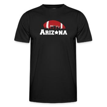 Arizona State Sedona Phoenix Grand Canyon AZ - Men's Functional T-Shirt - black - Front - AI Model Male 178 dark (178cm)