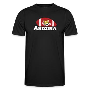 Arizona State Sedona Phoenix Grand Canyon AZ - Men's Functional T-Shirt - black - Front - AI Model Male 178 dark (178cm)