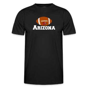 Arizona State Sedona Phoenix Grand Canyon AZ - Men's Functional T-Shirt - black - Front - AI Model Male 178 dark (178cm)