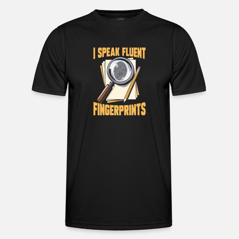 Forensics Forensic Experts - Men's Functional T-Shirt - black