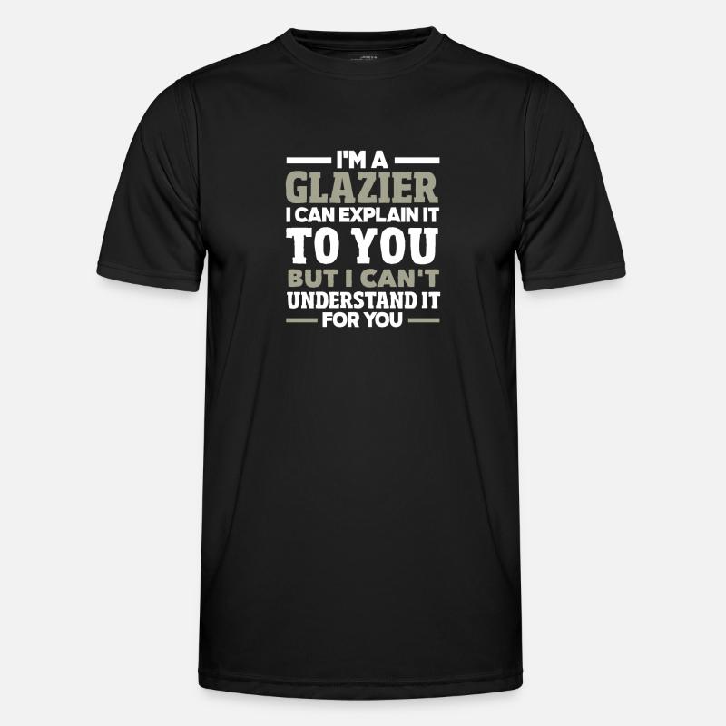 Glasses Gift - Men's Functional T-Shirt - black