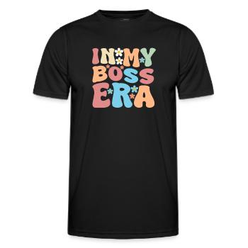 Bossy Supervisor Sarkasmus Büro - Männer Funktions-T-Shirt - Schwarz - Vorne - AI Model Male 178 dark (178cm)