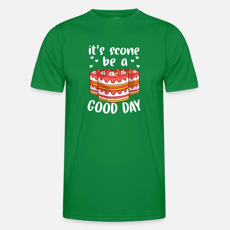 Patissier It's Scone Be Good Baker Baking Männer Funktions-T-Shirt