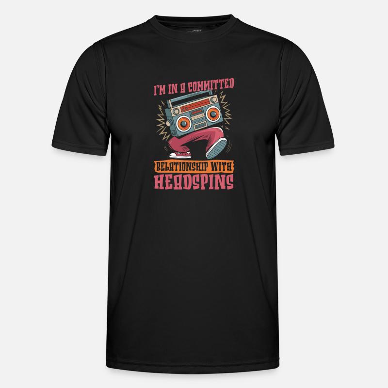 Breakdance Breakdancer Breakdancing - Men's Functional T-Shirt - black