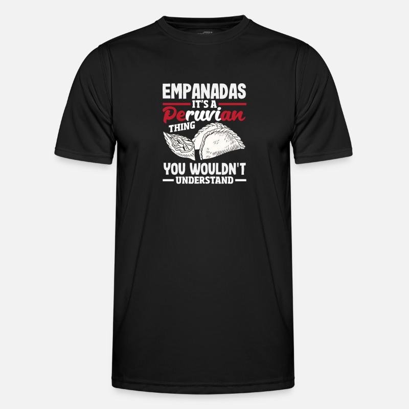 Peru Peruvian Gift - Men's Functional T-Shirt - black