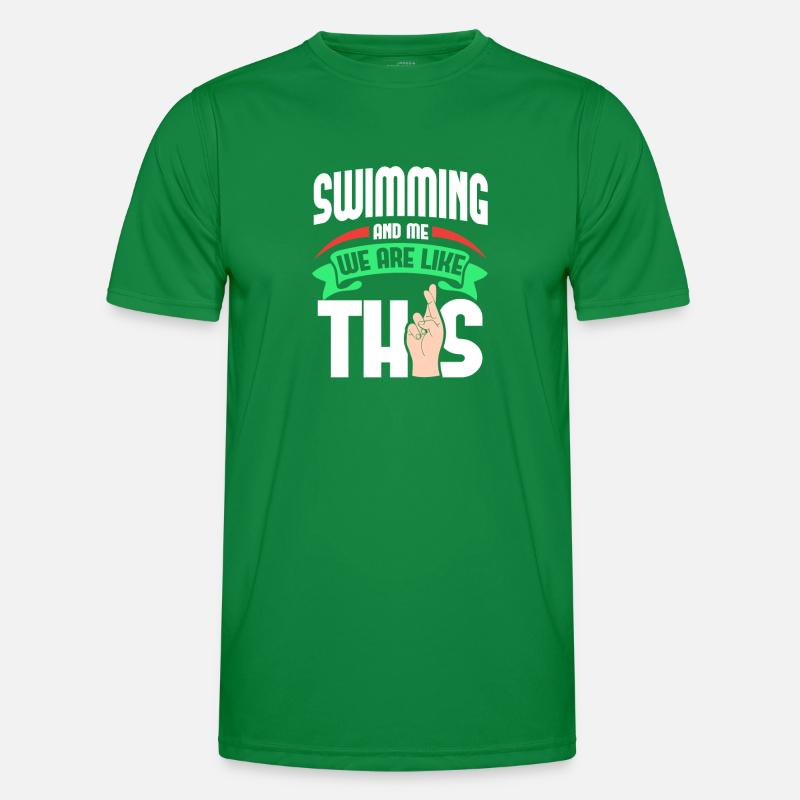 Nager moi sont comme T-shirt sport Homme