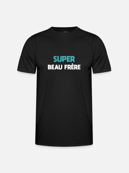 Super-Schwager - Männer Funktions-T-Shirt - Schwarz