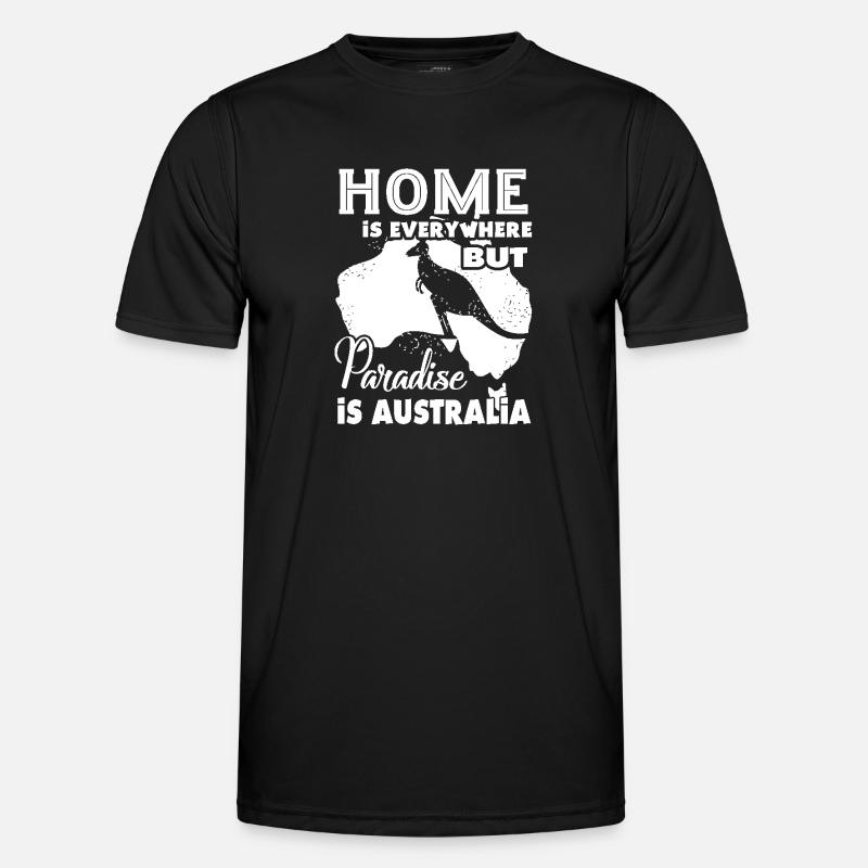 Paradise Is Australia - Men's Functional T-Shirt - black