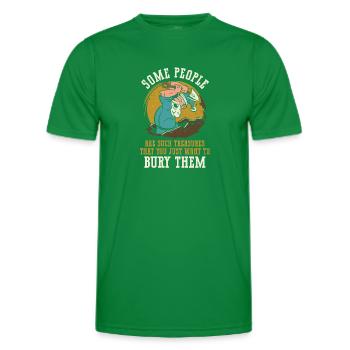 Some people are so valuable that you can make them - Men's Functional T-Shirt - kelly green - Front - AI Model Male 178 dark (178cm)