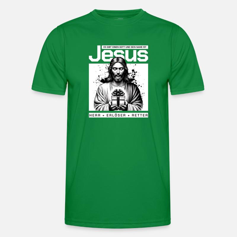 Jesus Lord & Savior Men's Functional T-Shirt