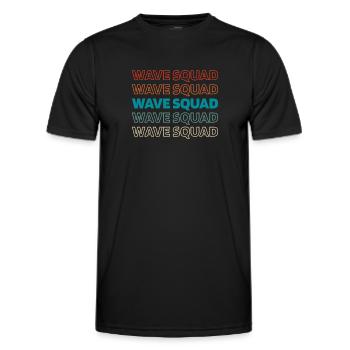 Chemie Chemiker Kader - Männer Funktions-T-Shirt - Schwarz - Vorne - AI Model Male 178 dark (178cm)