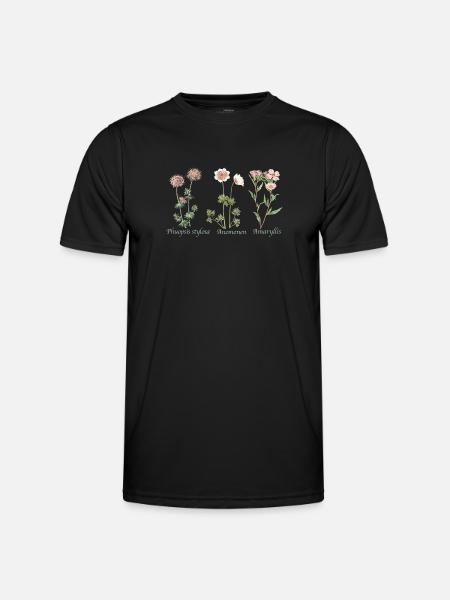 Botanische Illustration Botanical Illustration - Men's Functional T-Shirt - black