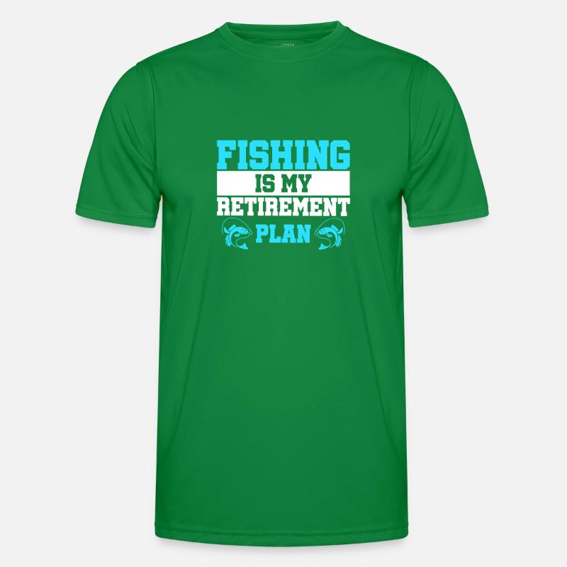 La pêche, c’est la retraite T-shirt sport Homme