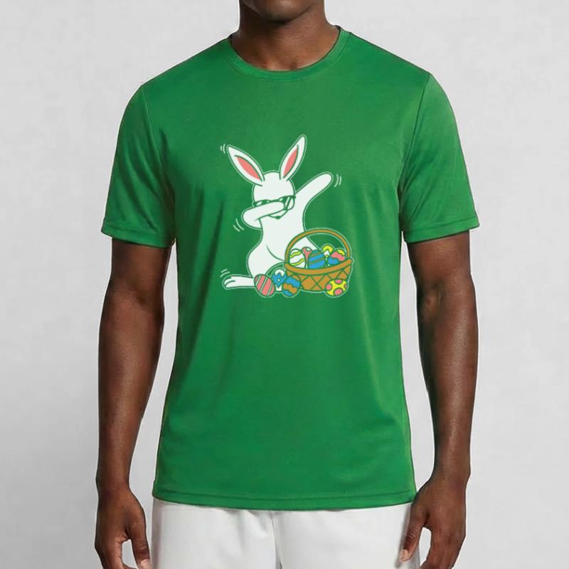 Dabbing Easter Bunny Easter Bunny Rabbit Rabbit Gift Men's Functional T-Shirt