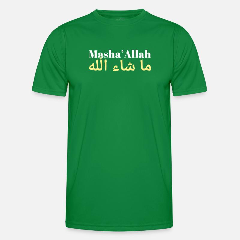 Masha'Allah Eid Mubarak Blessings Men's Functional T-Shirt