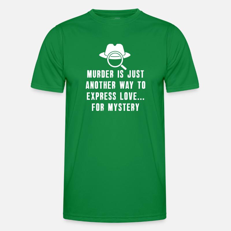 Murder Mystery Dinner Fun Night Men's Functional T-Shirt