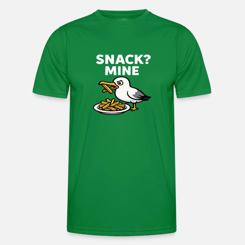 Snack Seagull Men's Functional T-Shirt