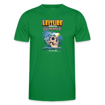 Leisure Tropical Summer - Men's Functional T-Shirt - kelly green - Front - AI Model Male 178 dark (178cm)