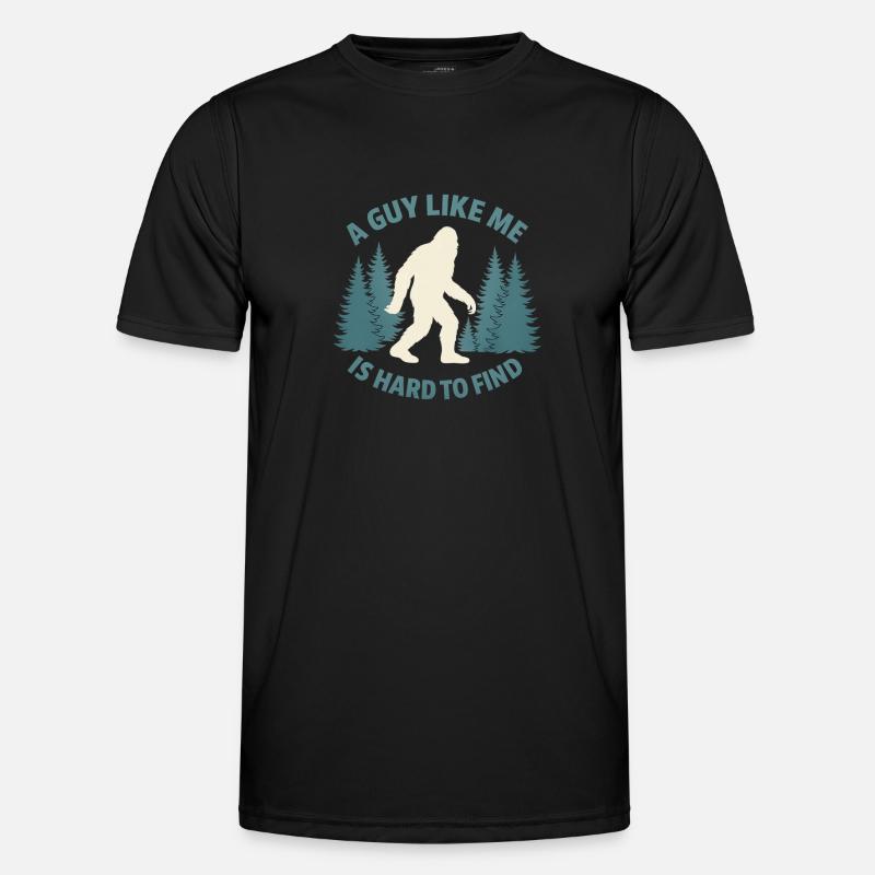 Drôle de Bigfoot Un gars comme moi est difficile à trouver en forêt T-shirt sport Homme