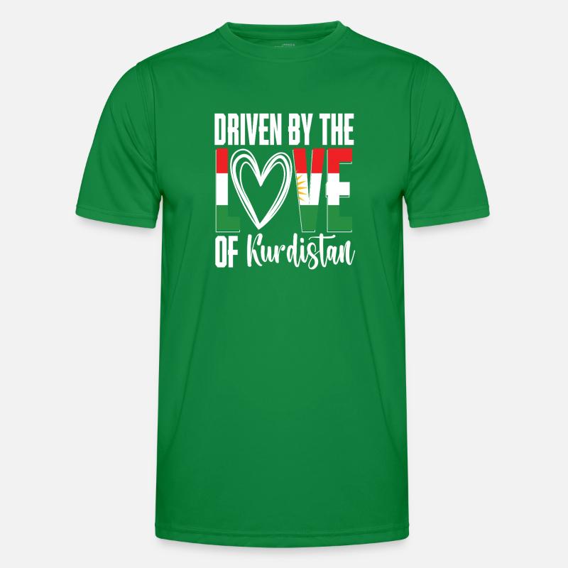 Kurdistan Kurde Kurden Männer Funktions-T-Shirt