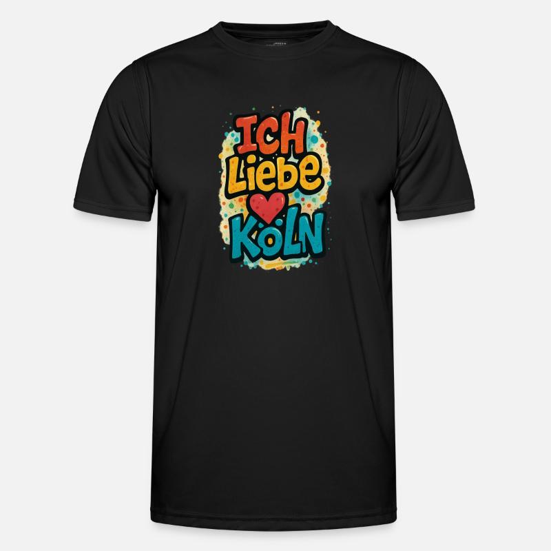 J’adore Cologne – Trois mots, un sentiment. T-shirt sport Homme