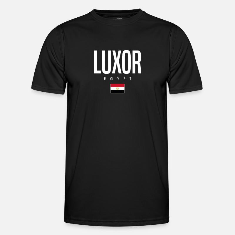 Luxor, Egypt - Men's Functional T-Shirt - black