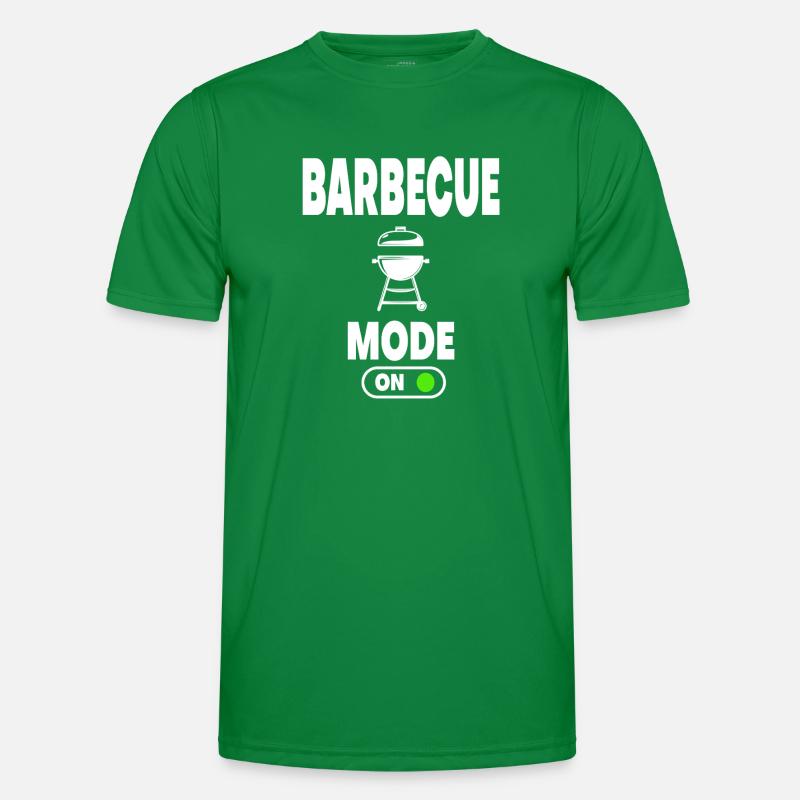 barbecue bbq humour mode on T-shirt sport Homme