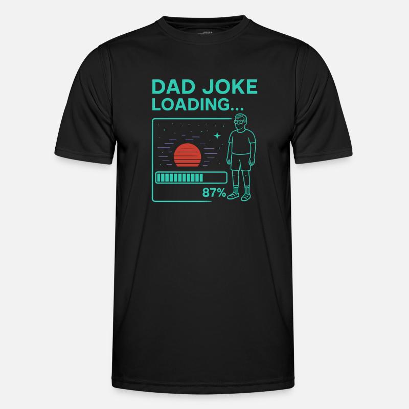 Dad Joke Loading Männer Funktions-T-Shirt
